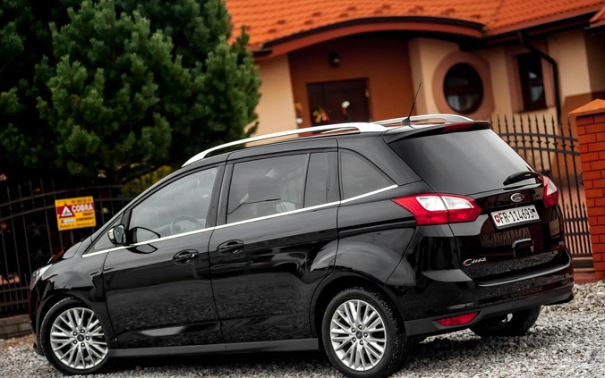 Ford Grand C-MAX cena 45900 przebieg: 120757, rok produkcji 2017 z Zagórz małe 781